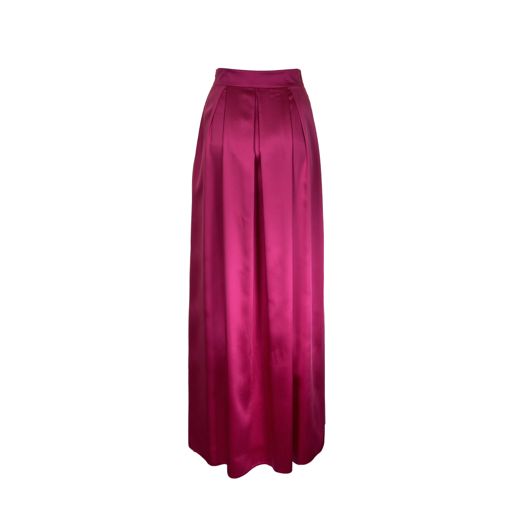GONNA PIEGHE FUCSIA Poemsroma